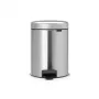 Brabantia NewIcon 5 litru pedāļa atkritumu tvertne, matēts tērauds