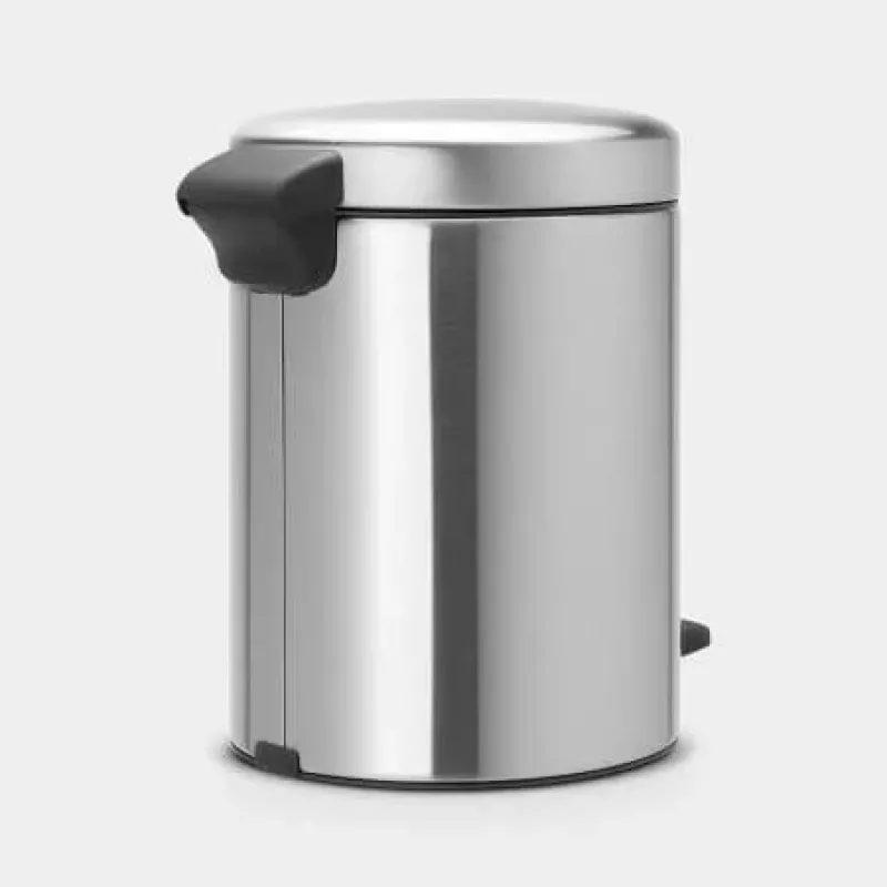 Brabantia NewIcon 5 litru pedāļa atkritumu tvertne, matēts tērauds