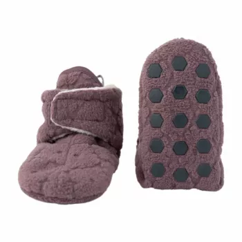 Lodger Slipper Folklore Fleece mazuļu čības, violetas, 12-18 mēneši