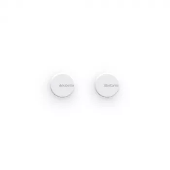 Brabantia MindSet dvieļu āķi, 2 gab., Mineral Fresh White