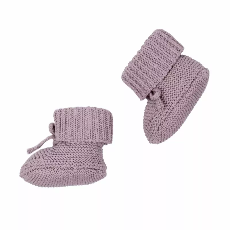 Lodger Slipper Knit mazuļu čības, rožu, 0-6 mēneši