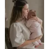 Lodger Topper adīta merino mazuļa jaka, brūna, izmērs 62