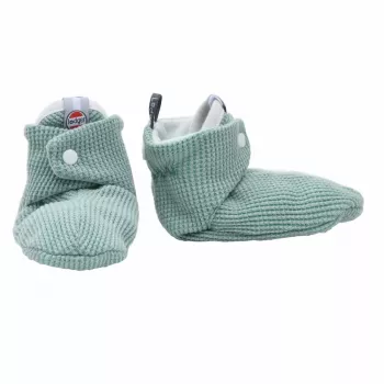 Lodger Slipper Ciumbelle kokvilnas čības, 3-6 mēneši, dūņu zaļš