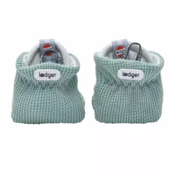 Lodger Slipper Ciumbelle kokvilnas čības, 3-6 mēneši, dūņu zaļš