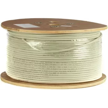 DSIT DANICOM CAT6A S/FTP tīkla kabelis bez uzgaļiem 305m cietvada vadītājs LSZH B2ca