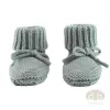 Lodger Slipper Folklore merino vilnas mazuļu čības, zīda, 0-6 mēneši