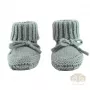 Lodger Slipper Folklore merino vilnas mazuļu čības, zīda, 0-6 mēneši