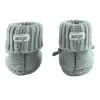 Lodger Slipper Folklore merino vilnas mazuļu čības, zīda, 0-6 mēneši