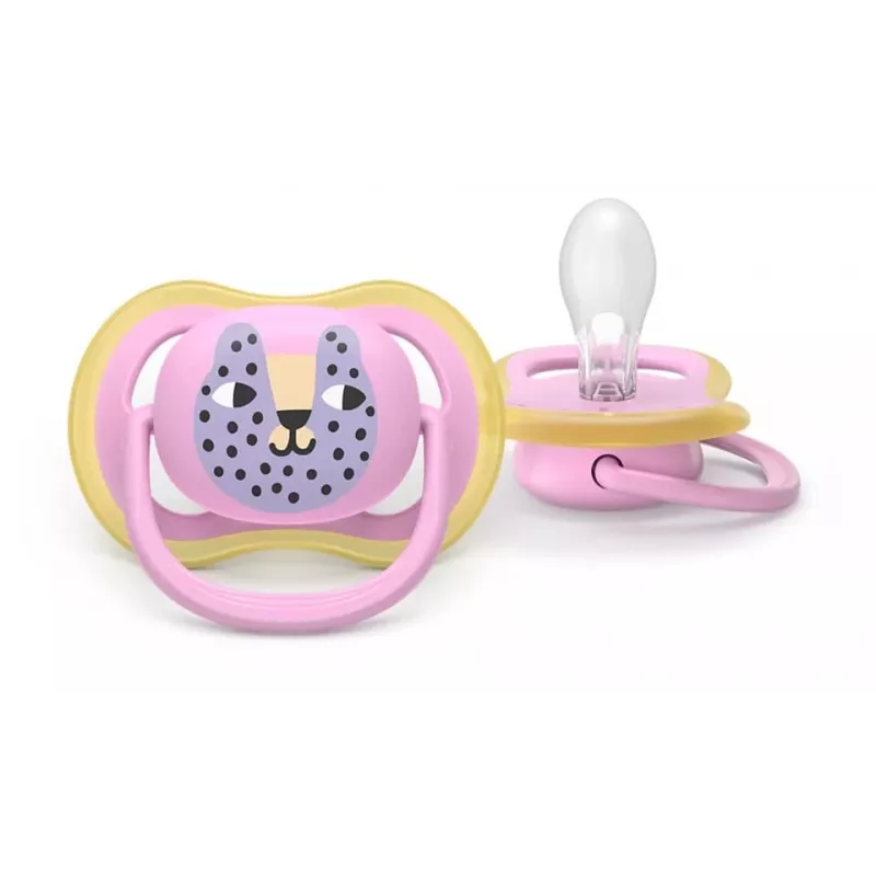 Philips Avent Ultra Air knupītis 6-18 mēneši, 2 gab., meitenēm