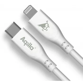 AQIILA 3SI836 USB-C uz Lightning uzlādes un sinhronizācijas kabelis 1m AQCBPBIC3SI836