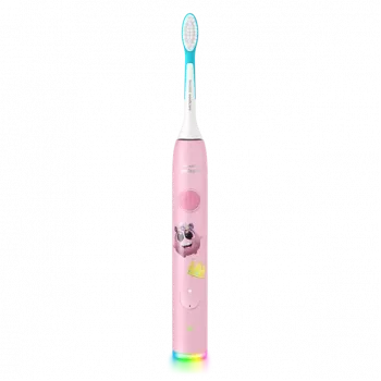 Philips Sonicare For Kids Bluetooth savienots soniskā elektriskā zobu birste, rozā