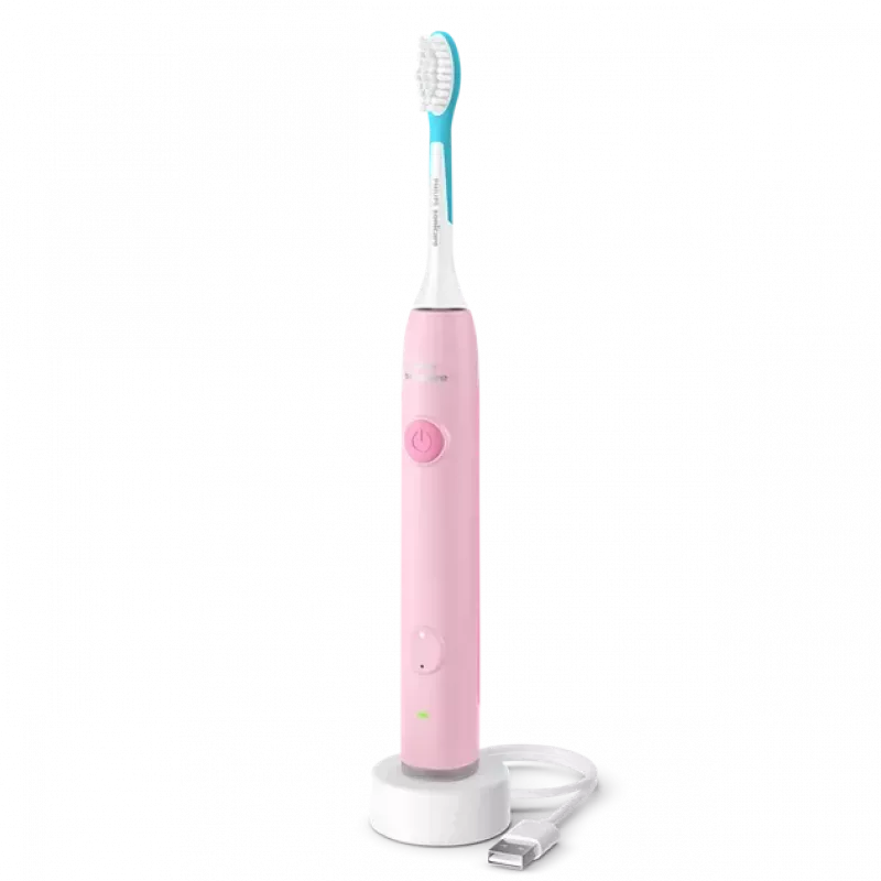 Philips Sonicare For Kids Bluetooth savienots soniskā elektriskā zobu birste, rozā