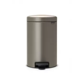Brabantia NewIcon 12L pedāļa atkritumu tvertne, platīna