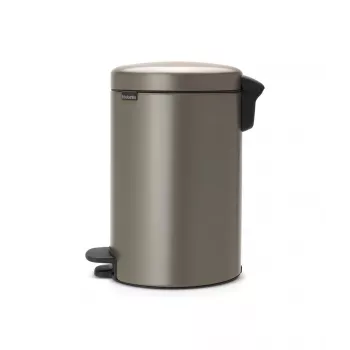 Brabantia NewIcon 12L pedāļa atkritumu tvertne, platīna
