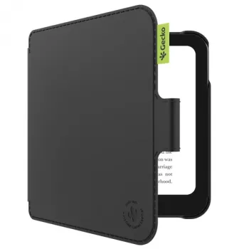 Gecko Covers Cactus vāks Kobo Libra Colour un Tolino Vision Color - melns V4CL2557C1