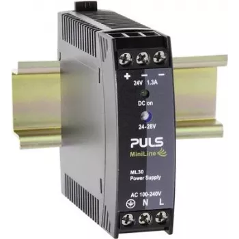 PULS MiniLine ML30.241 DIN sliedes komutācijas barošanas avots 24V DC 1.3A 30W