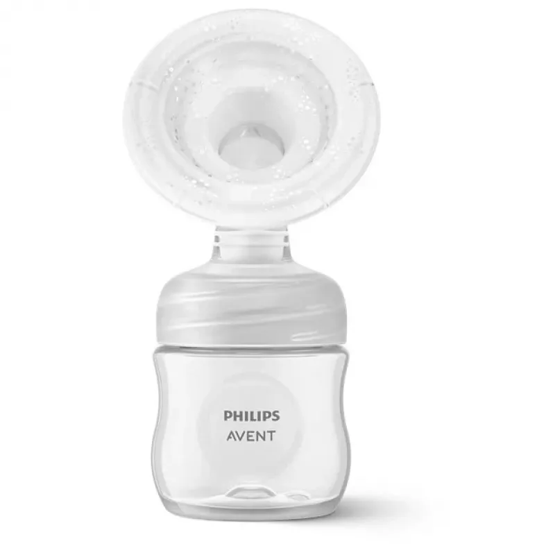 Philips AVENT vienreizējā elektriskā piena sūknēšanas ierīce, uzlādējama, 8 stimulācijas un 16 izteiksmes līmeņi, Natural Motion Technology, bez BPA