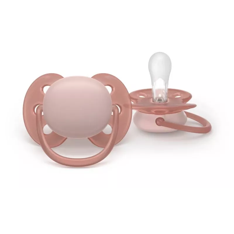 Philips Avent Ultra Soft māneklis 6-18 mēneši, neitrāls, 2 gab.
