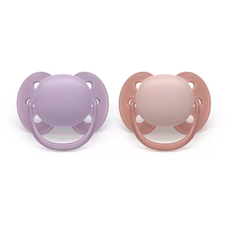 Philips Avent Ultra Soft māneklis 6-18 mēneši, neitrāls, 2 gab.