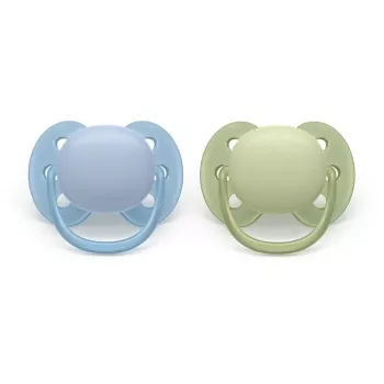 Philips Avent Ultra Soft māneklis 0-6 mēneši, neitrāls, 2 gab.