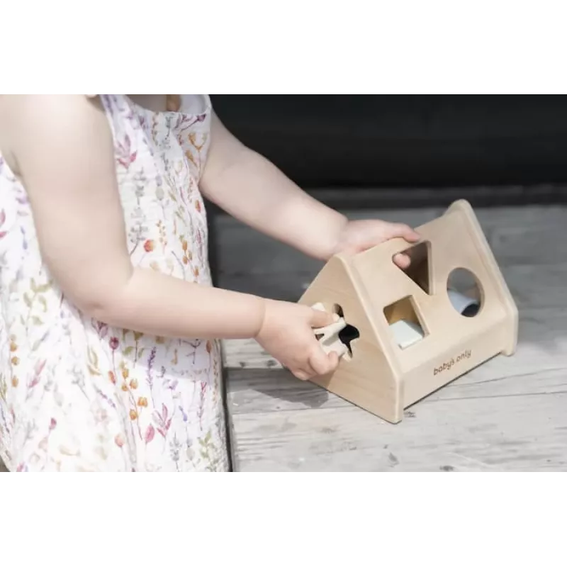 Baby's Only koka formas kārtošanas mājas rotaļlieta, Earth, 10+ mēneši