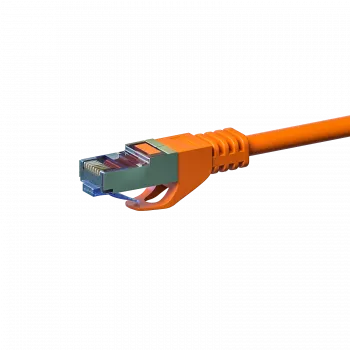 DSIT CAT 6a Tīkla Kabelis LSOH - S/FTP - 50 m - Oranžs (DC-6A6-500)