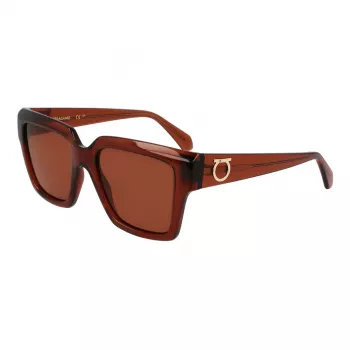 Ferragamo sieviešu saulesbrilles SF2014S-232 Havana brūns gradients 54mm