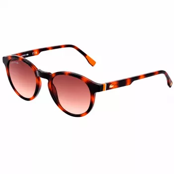 Lacoste Unisex Saulesbrilles L6030SRG-1 Taisnstūra formas Melnas/Pelēkas 50-21-145