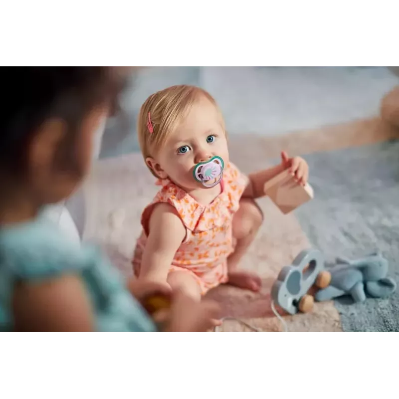 Philips Avent Ultra Air Deco knupis 0-6 mēnešiem, meitenēm, 1 iepakojumā