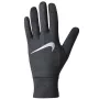 Nike Dri-FIT Fleece sieviešu skriešanas cimdi - pelēki, XS/S