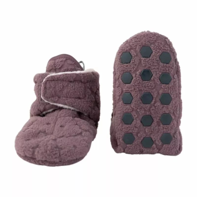 Lodger Slipper Folklore Fleece mazuļu čības, ceriņkrāsas, 6-12 mēneši