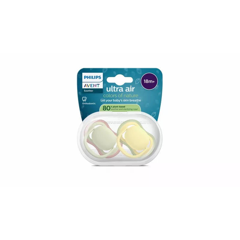 Philips Avent Ultra Air knupītis 18+ mēnešiem, 2 gab., neitrāls