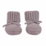 Lodger Slipper Merino vilnas zīdaiņu čības, rožu, 0-6 mēneši