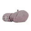 Lodger Slipper Merino vilnas zīdaiņu čības, rožu, 0-6 mēneši
