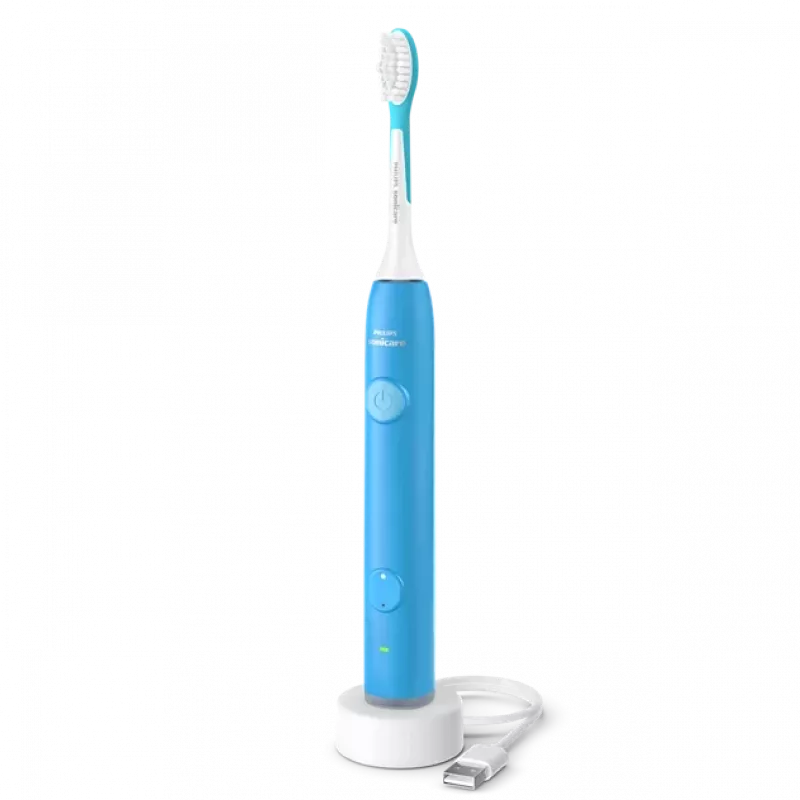 Philips Sonicare for Kids Bluetooth savienots soniskais elektriskais zobu birste HX6600/12, zila