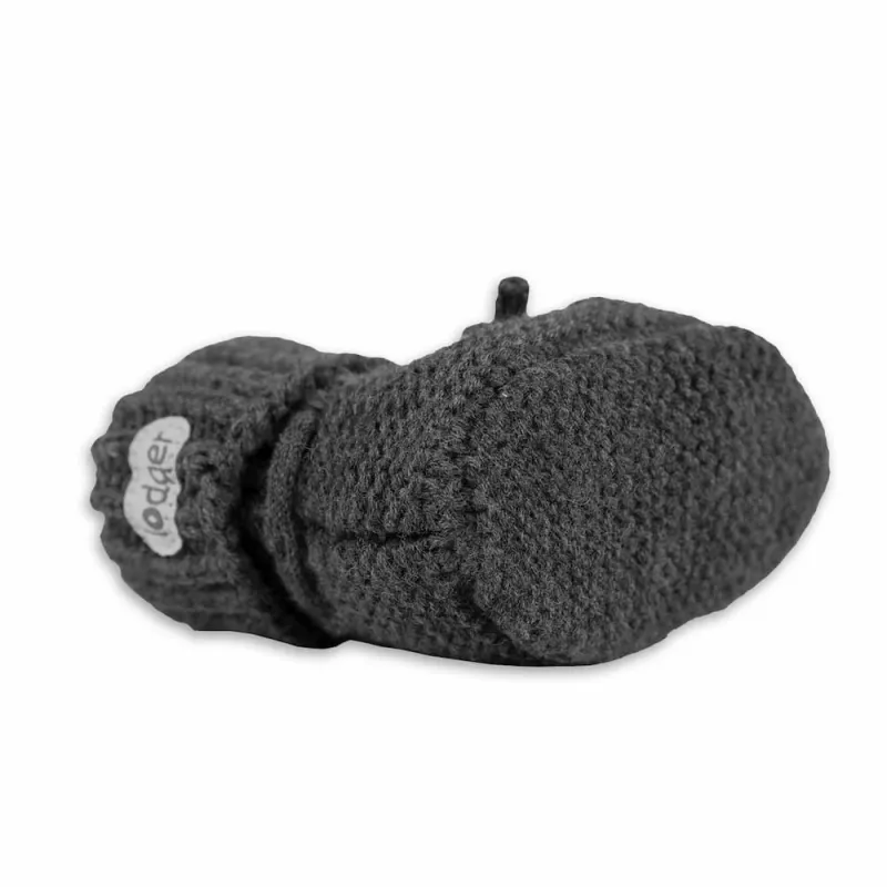 Lodger Slipper merino vilnas zīdaiņu čības, balodis, 0-6 mēneši