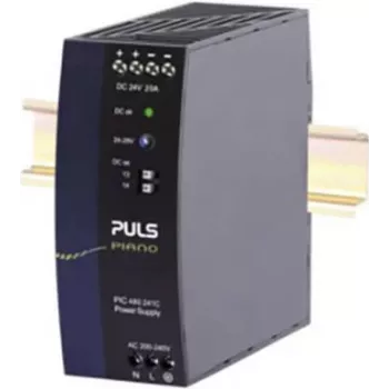 PULS PIANO DIN sliedes barošanas bloks 480W 24V 20A PIC480.241C
