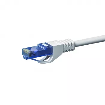 DSIT CAT6a U/UTP Ethernet tīkla kabelis, 100% varš, 1,5 m, balts DC-U6A2-015