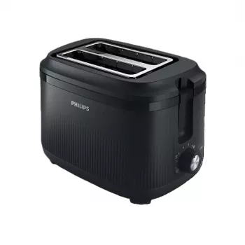 Philips Daily Collection tosteris HD2511/90, 830 W, 2 spraugas, melns