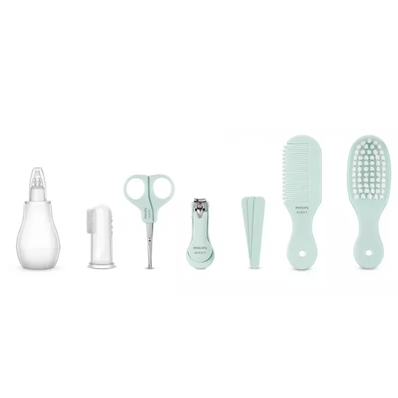 Philips Avent mazuļa kopšanas komplekts ar 7 piederumiem SCH401/00
