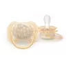 Philips Avent Ultra Soft DECO māneklis 0-6 mēneši, 2 gab., silikons, bez BPA, ar sterilizēšanas futrāli