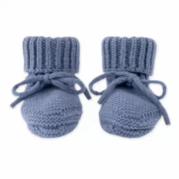 Lodger Slipper Merino vilnas mazuļu čības, Storm, 0-6 mēneši