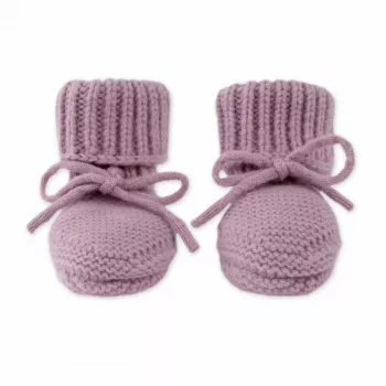 Lodger Slipper merino vilnas zīdaiņu čībiņas, gaiši violetas, 0-6 mēneši