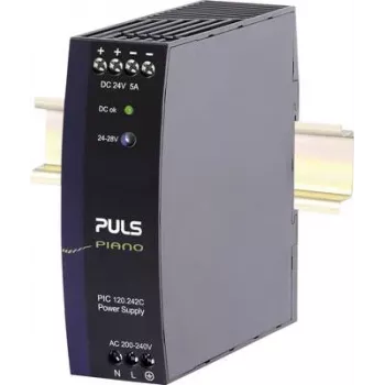 PULS Piano DIN sliedes barošanas bloks 24V/DC 5A 120W PIC120.242C