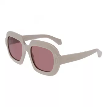 Ferragamo SF2068SE-259 sieviešu saulesbrilles - Havanas rāmis, brūnas gradienta lēcas, 54mm