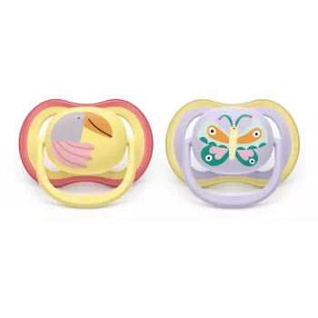 Philips Avent Ultra Air knupītis 0-6 mēnešiem, 2 gab., zils un zaļš