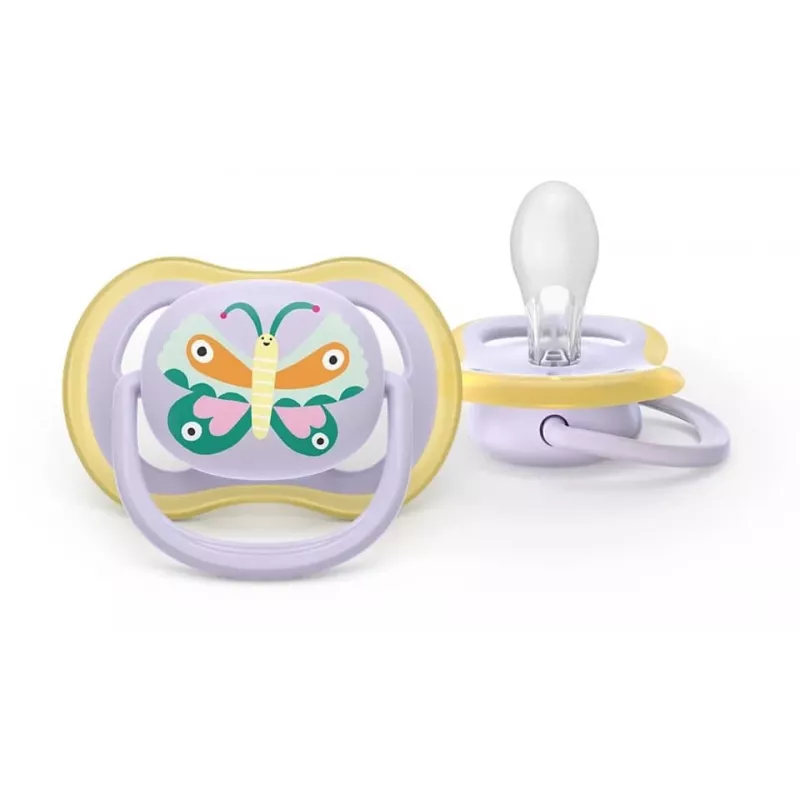 Philips Avent Ultra Air knupītis 0-6 mēnešiem, 2 gab., zils un zaļš