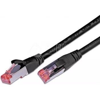 Wirewin CAT6 tīkla kabelis, S/FTP, LSOH, melns, 10,0 m, RJ45 (PKW-PIMF-KAT6 10.0 SW)