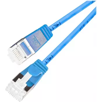 Wirewin Light tīkla kabelis apaļš U/FTP Cat 6a zils 0,1m plāns PKW-LIGHT-STP-K6A 0.1 BL