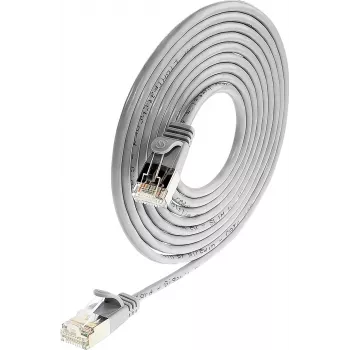 Wirewin Triotronik PKW-LIGHT-STP-K6 5.0 Cat6 ekranēts Ethernet tīkla kabelis, RJ-45 tēviņš uz tēviņu, 5 m, melns